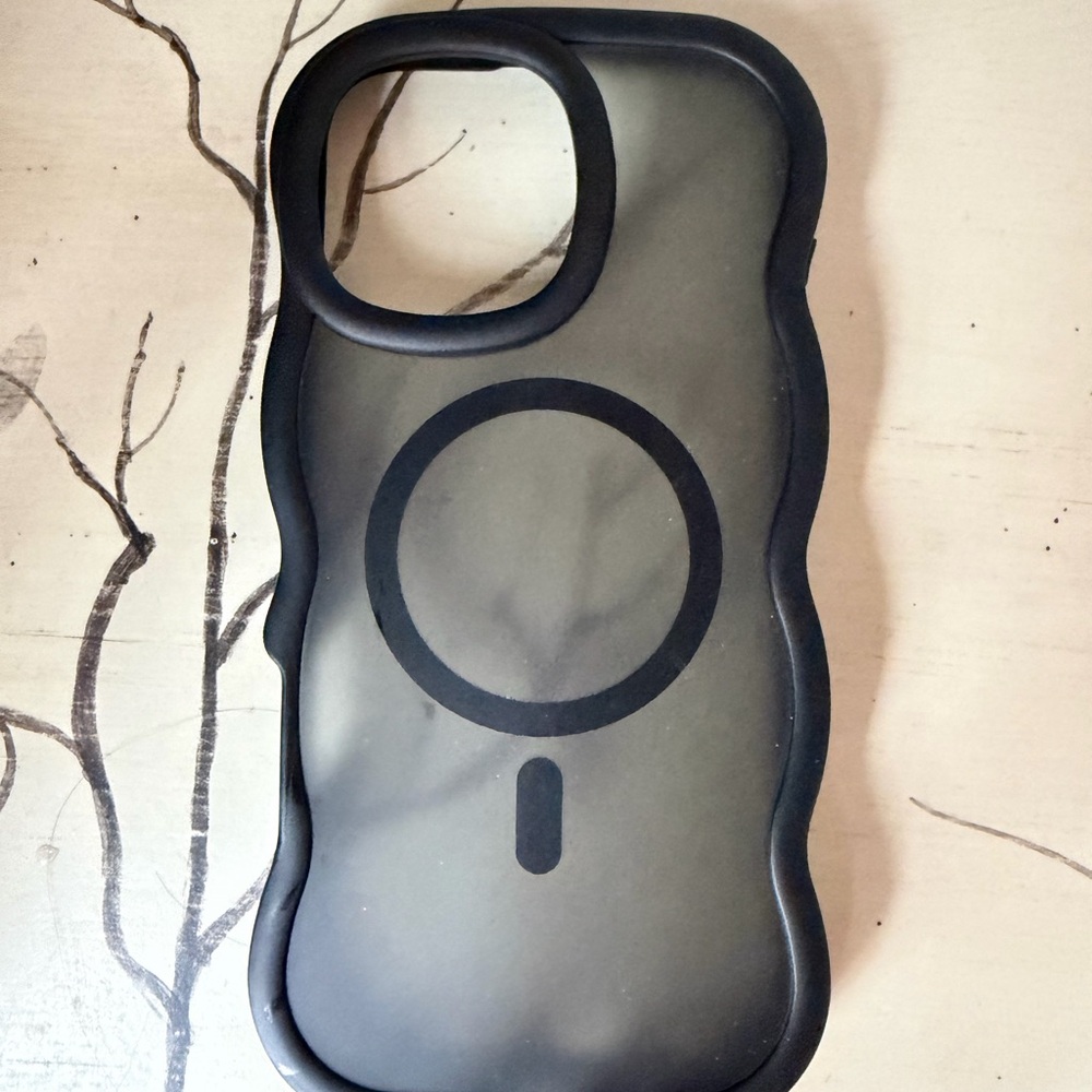 Black Silicone Phone Case